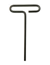 Llave hexagonal  "T" 10 mm x 6" Urrea