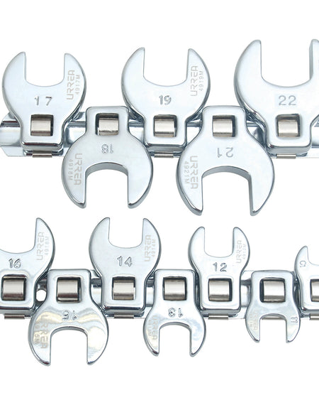 Juego de 12 llaves pata cuervo métricas Urrea