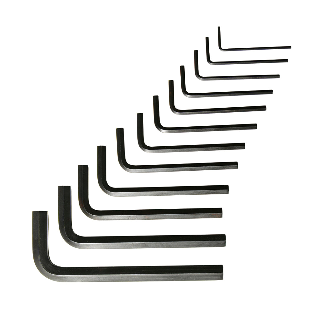 Juego de 12 llaves hexagonales "L" en pulgadas estuche Urrea