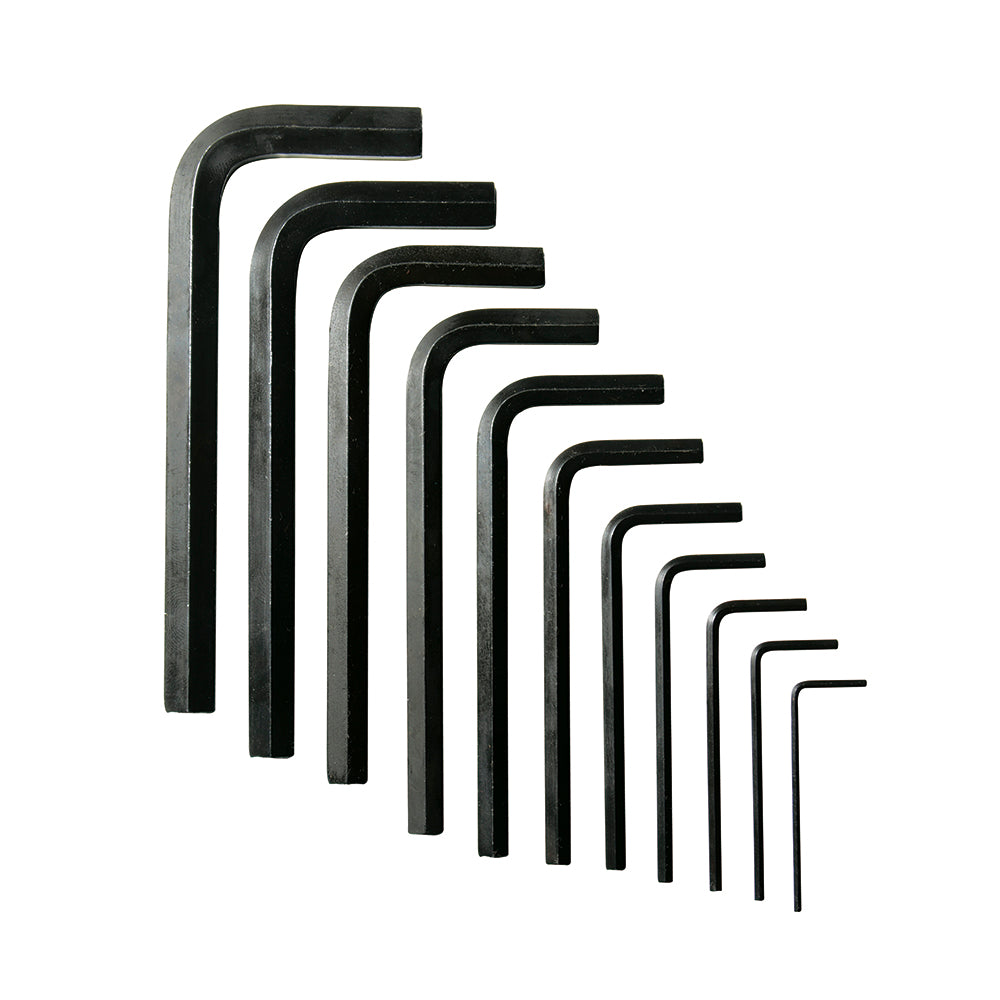 Juego de 11 llaves hexagonales "L" métricos estuche Urrea