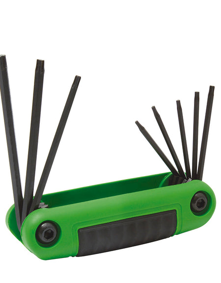 Juego de 8 llaves Torx® tipo navaja T6-T25 Urrea