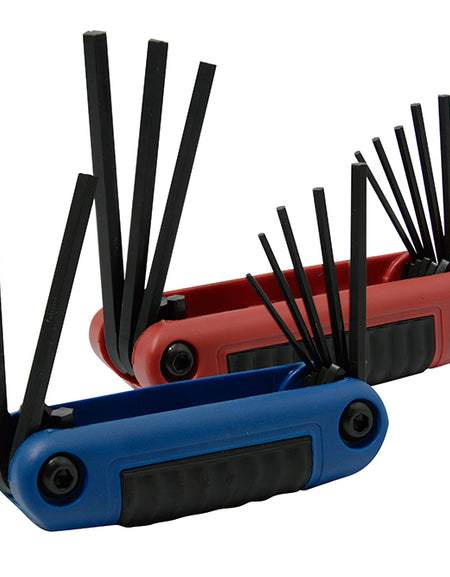 Juego combinado de 16 llaves hexagonales 2 tipo navaja Urrea