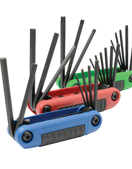 Juego combinado de 24 llaves hexagonales 3 tipo navaja Urrea