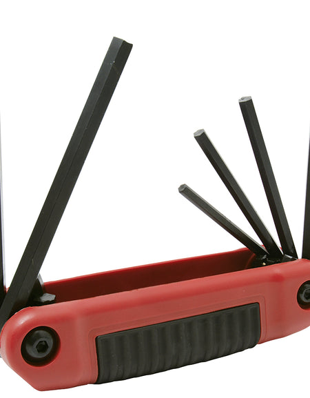 Juego de 6 llaves hexagonales tipo navaja 5/32"-3/8" Urrea