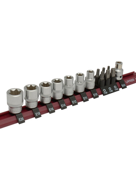 Juego de dados y punta Torx® 11 piezas Urrea