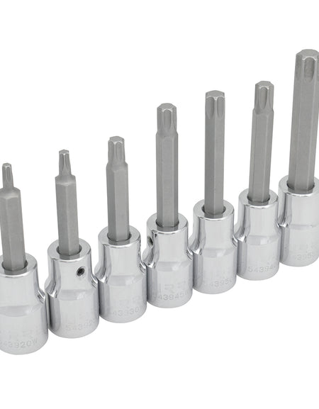 Juego de 7 dados punta Torx® 1/2" Urrea