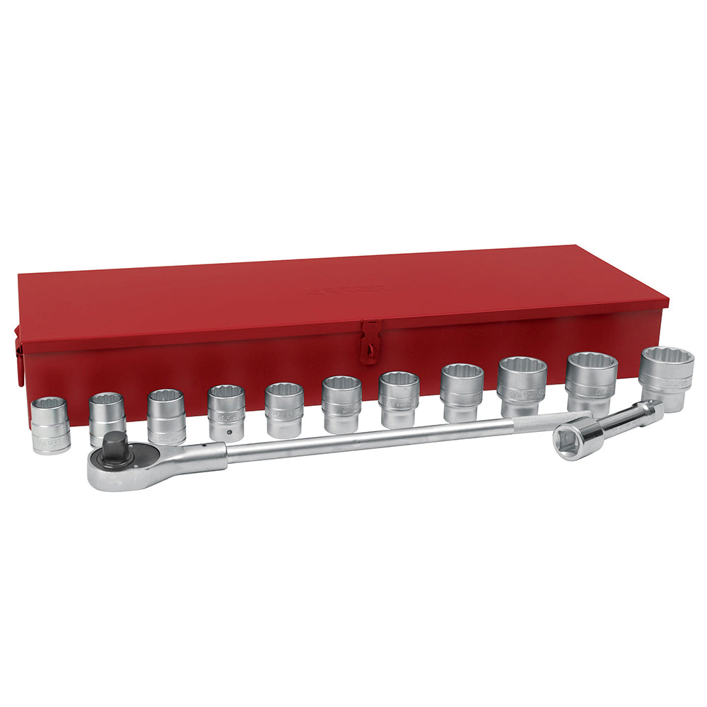 Juego de 14 dados y accesorios en pulgadas 1" Urrea