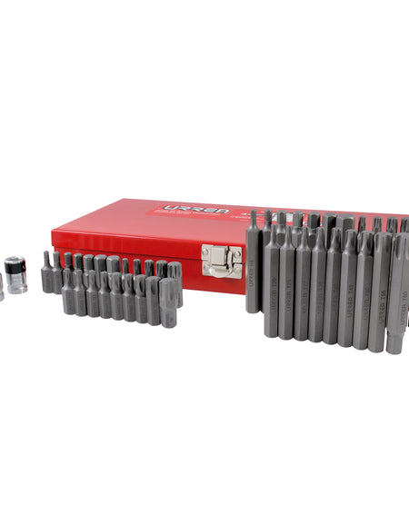 Juego de puntas combinadas adaptadores 1/2" y 3/8" Urrea