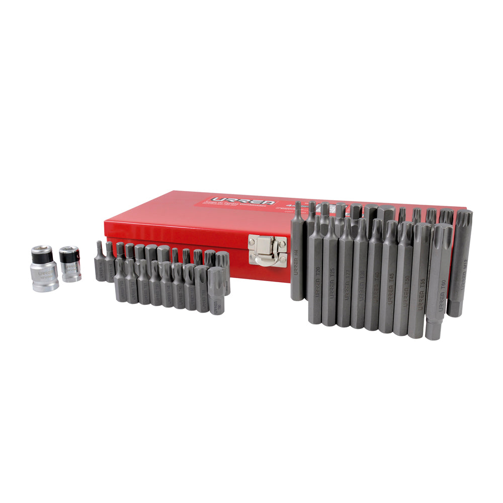 Juego de puntas combinadas adaptadores 1/2" y 3/8" Urrea