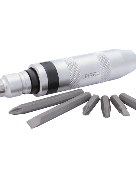 Juego de destornillador de impacto y 6 puntas Urrea