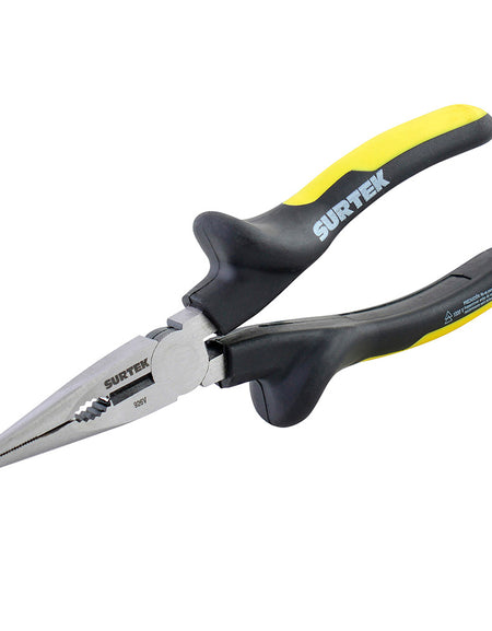 Pinza punta larga 6" 1000V Surtek