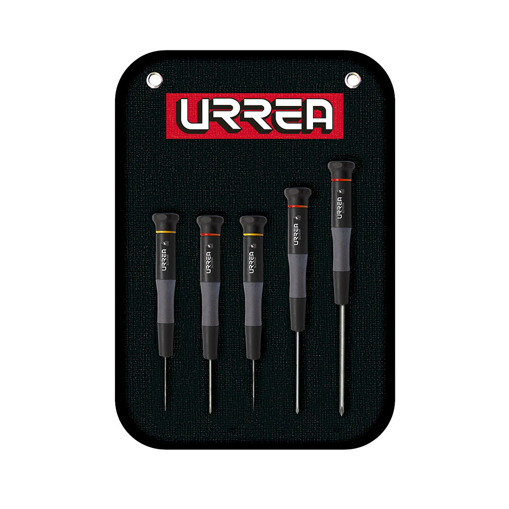 Juego destornilladores ESD Plana y Phillips 5 piezas Urrea