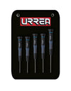 Juego Destornilladores ESD Torx®5 piezas estuche lona Urrea