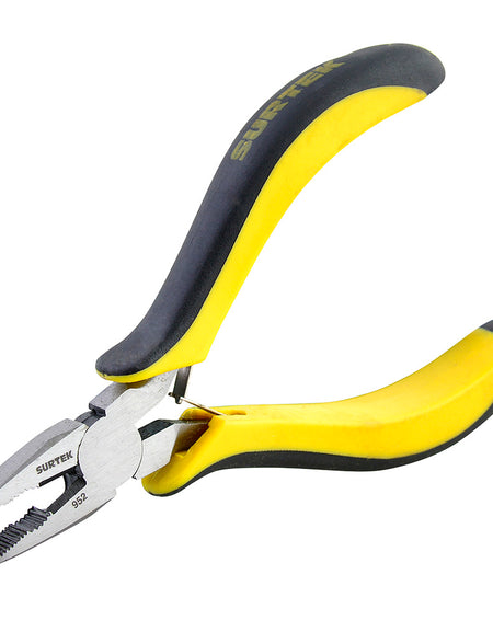 Mini pinza para electricista 4-1/2" Surtek