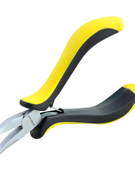 Mini pinza punta curva 4-3/4" Surtek
