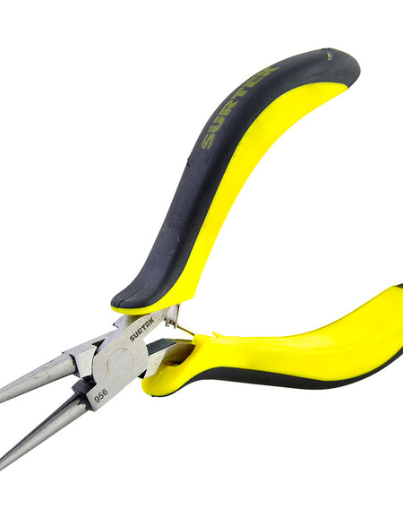 Mini pinza punta redonda 4-3/4" Surtek