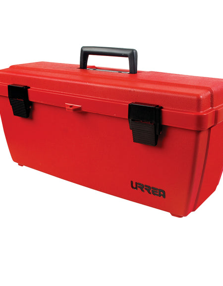 Caja portaherramientas plástica 20" broches plásticos Urrea