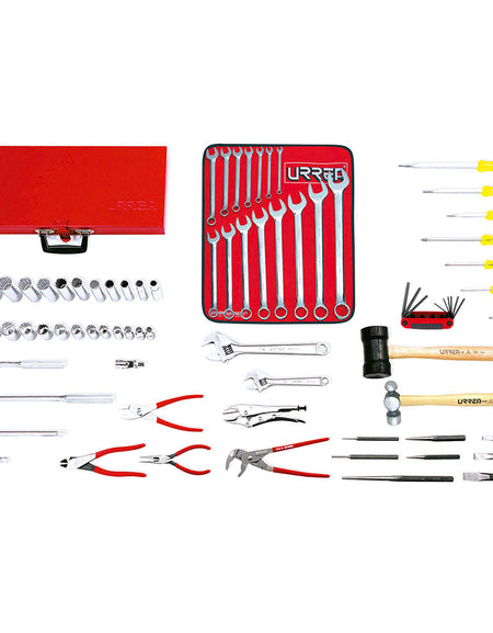 Juego básico industrial 71 piezas sin caja Urrea