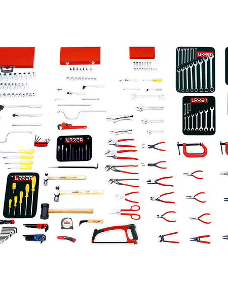 Juego intermedio industrial 215 piezas sin gabinete Urrea