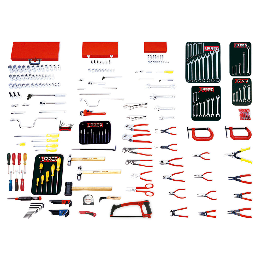 Juego intermedio industrial 215 piezas sin gabinete Urrea