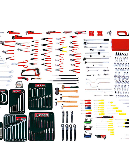 Juego maestro industrial 395 piezas sin gabinete Urrea