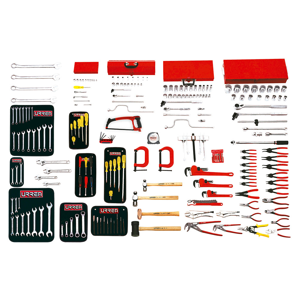 Juego intermedio industrial 209 piezas sin gabinete Urrea