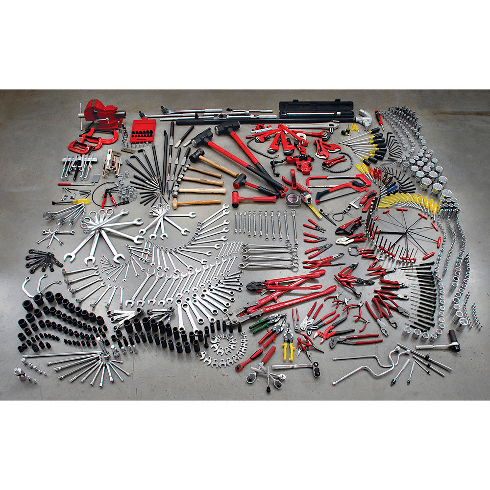 Juego maestro industrial 788 piezas sin gabinete Urrea