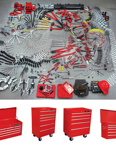 Juego maestro industrial 941 piezas con gabinetes EX27M6, EX27M5 y EX27S6