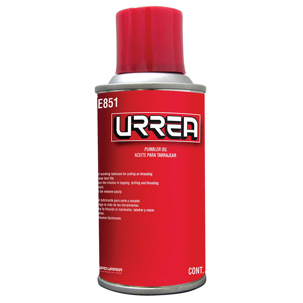 Aceite para tarrajear en aerosol 300 ml Urrea