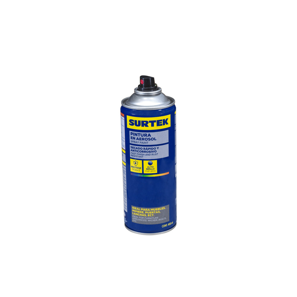 Pintura en aerosol azul orgánico 300ml Surtek