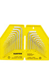Surtek Juego combinado 30 llaves hexagonales "L" en estuche