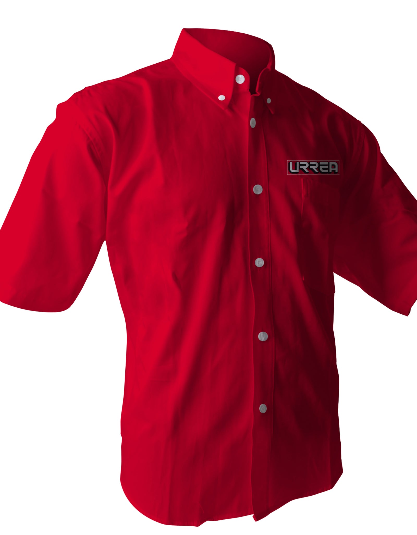 Camisa roja manga corta Urrea talla M Urrea