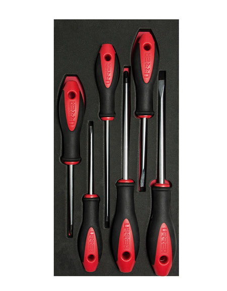 Juego de 6 Dest. Bim Punta Plana, Phillips y Cabinet Urrea