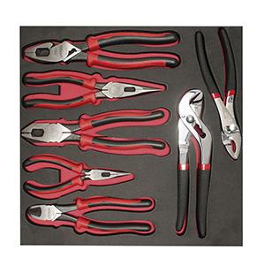 Juego de 7 pinzas bimaterial