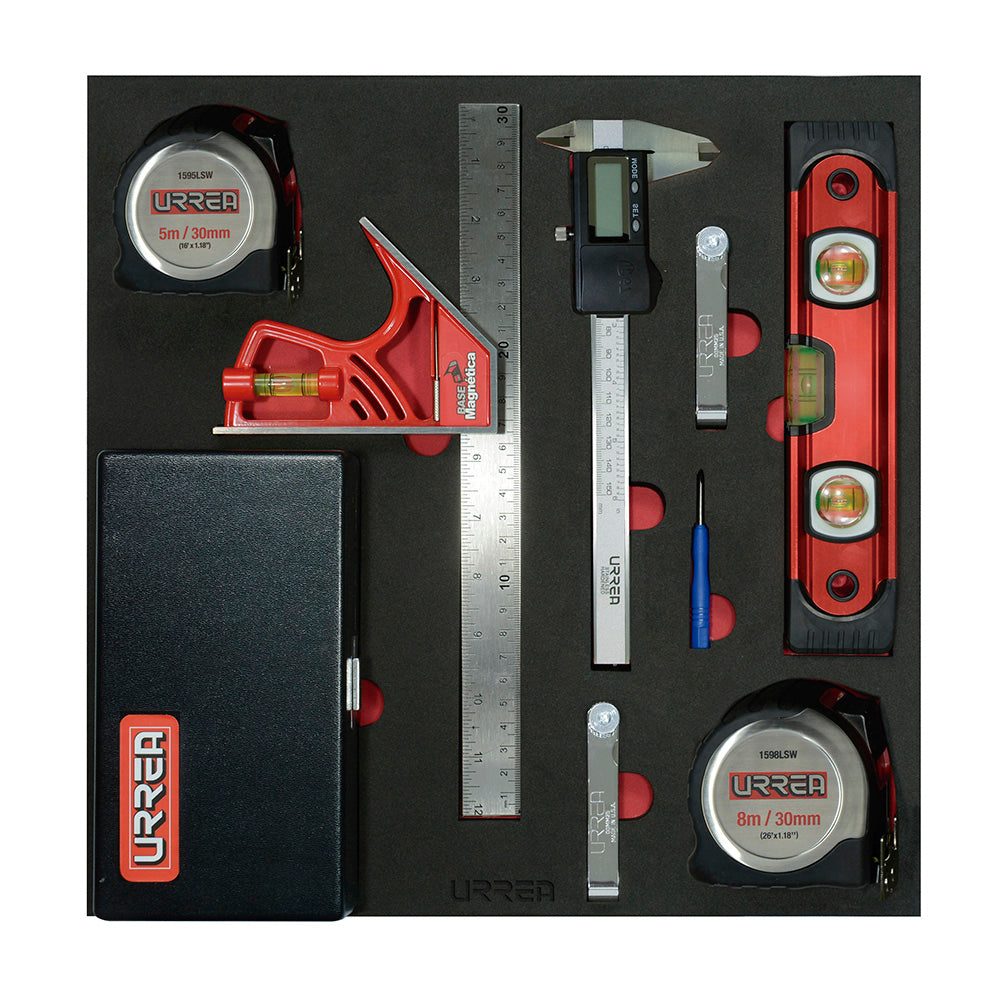 Juego de herramienta para medición 6 piezas Urrea