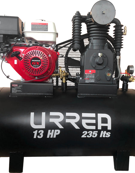 Compresor de aire a gas 235L, 115PSI, 13HP, 3600rpm Urrea