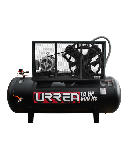 Compresor de aire industri 500lt 10HP 220/440V 3 fases Urrea