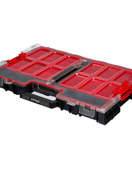 Urrea Caja plástica organizadora modular de 21" con contenedores