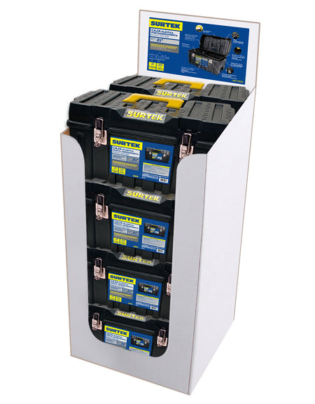 Despachador 8 cajas plásticas Surtek