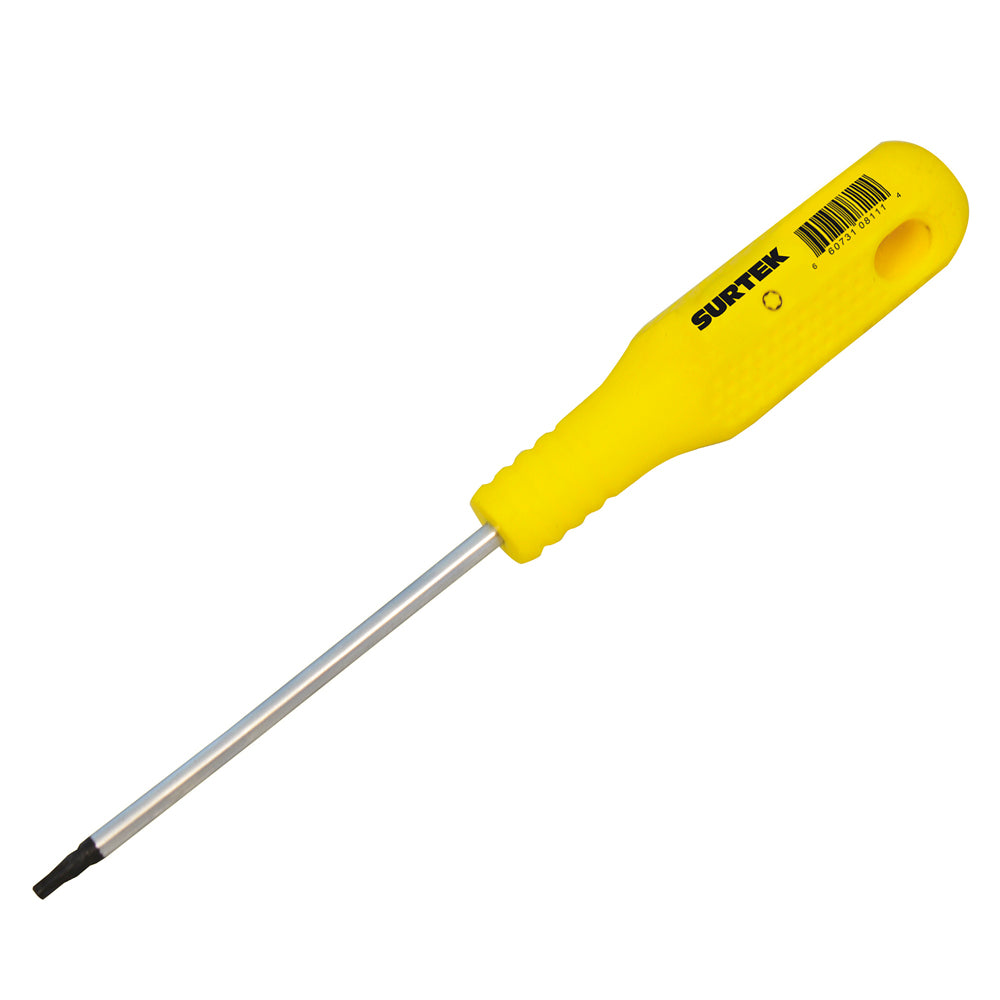 Destornillador amarillo barra redonda punta Torx® T27 Surtek