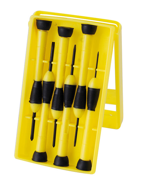 Juego de 6 destornilladores para joyero Surtek