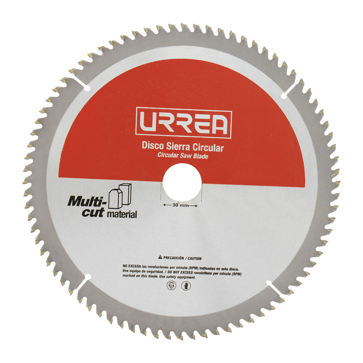 Disco sierra circular para aluminio 12" 100 dientes Urrea