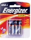 Pila alcalina marca Energizer® AAA con 4 piezas Surtek
