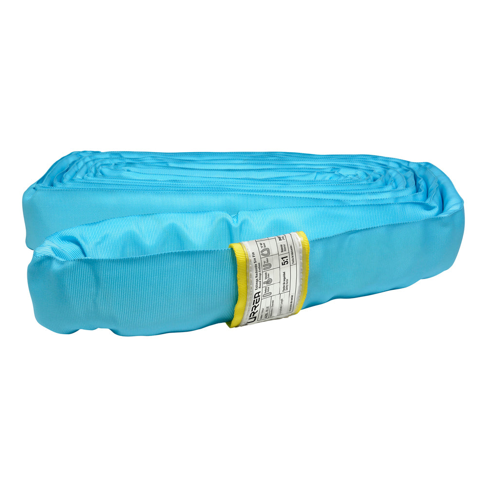 Eslinga redonda sin-fin color azul, largo 7 metros Urrea