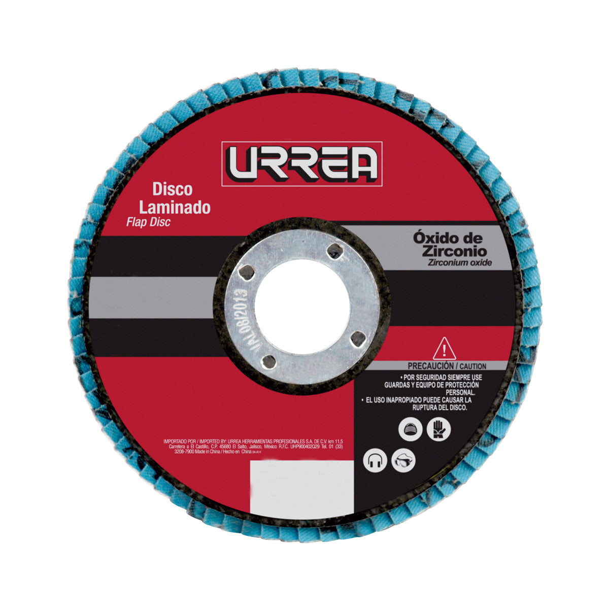 Disco laminado 4-1/2" grano 40 Urrea