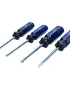 Juego de 4 destornilladores mango PVC combinado Foy