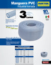 Manguera industrial tramada 1/4" 10m Surtek