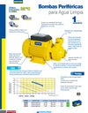 Bomba periferica de 3/4 HP, altura máxima de 60 m Surtek