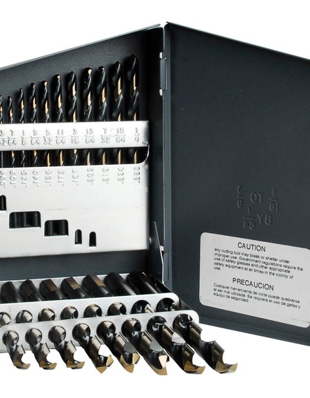 Juego 21 brocas acero alta velocidad Premium1/16"-3/8" Urrea