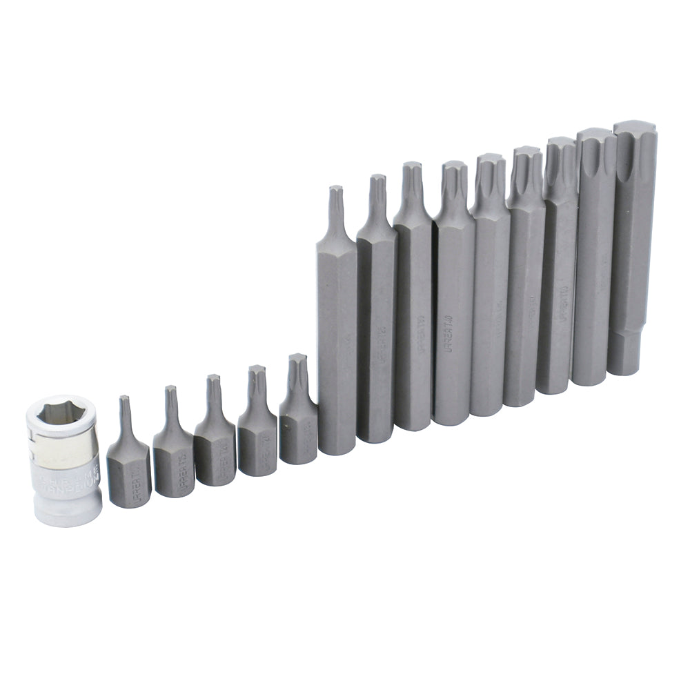 Juego de 15 puntas intercambiables  Torx®  Urrea